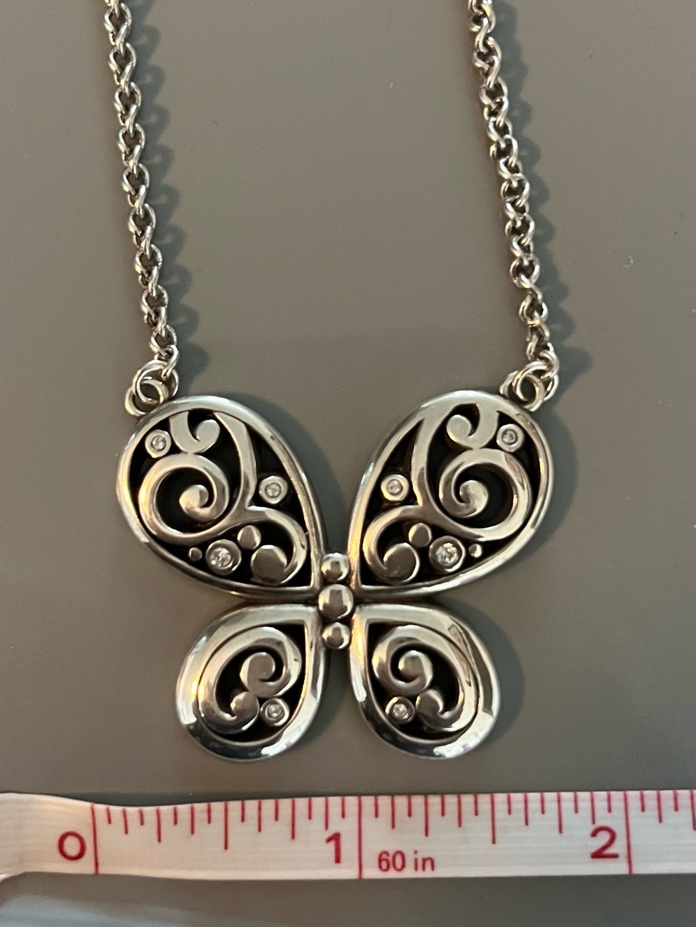 NWT Brighton Butterfly Necklace